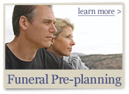 Funeral pre-planning and pre-funding