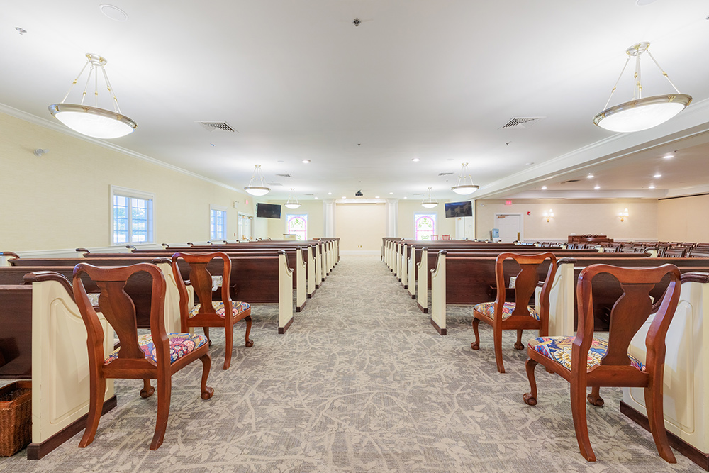 Chapel Room at the Lititz Pike Funeral Home in Lititz, PA